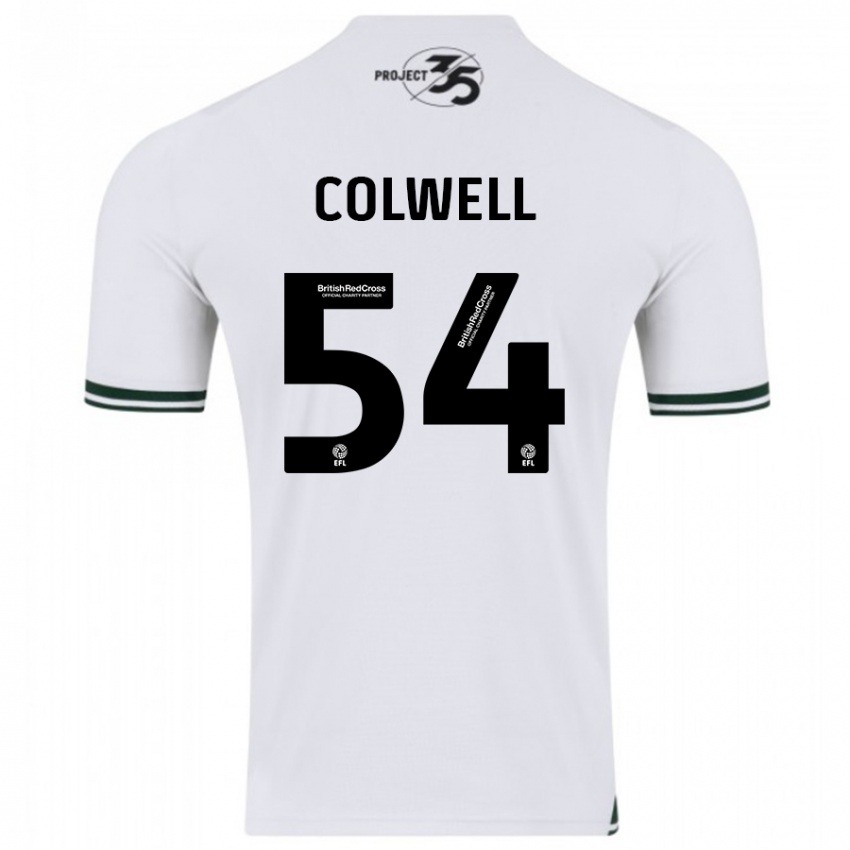 Pánské Lewis Colwell #54 Bílý Daleko Hráčské Dresy 2023/24 Dres