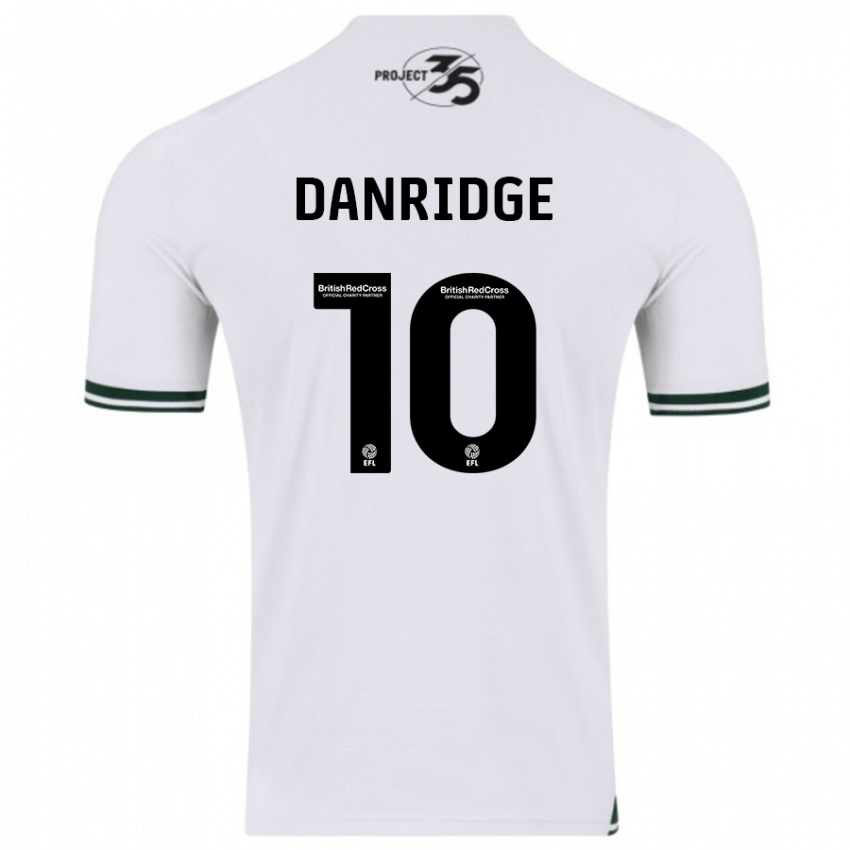 Pánské Rebecca Danridge #10 Bílý Daleko Hráčské Dresy 2023/24 Dres