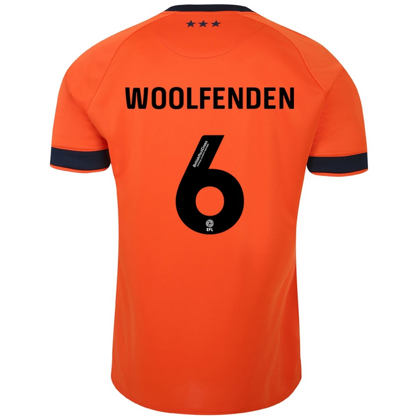 Pánské Luke Woolfenden #6 Oranžový Daleko Hráčské Dresy 2023/24 Dres