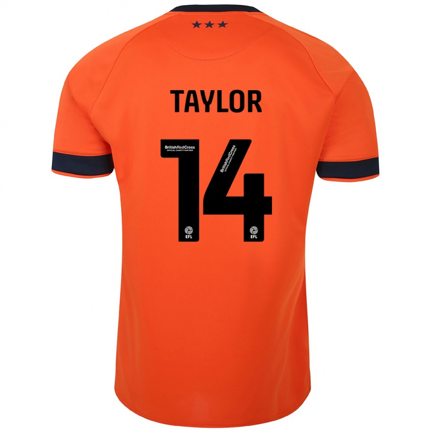 Pánské Jack Taylor #14 Oranžový Daleko Hráčské Dresy 2023/24 Dres