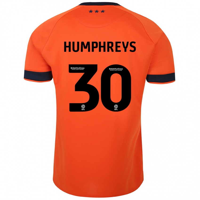 Pánské Cameron Humphreys #30 Oranžový Daleko Hráčské Dresy 2023/24 Dres