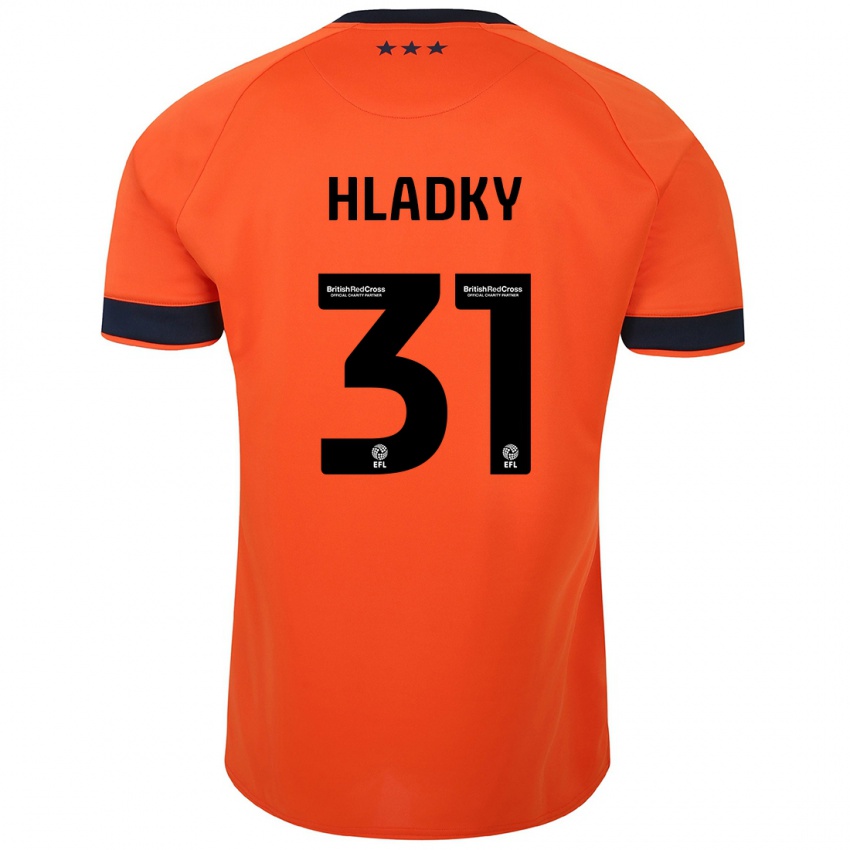 Pánské Vaclav Hladky #31 Oranžový Daleko Hráčské Dresy 2023/24 Dres