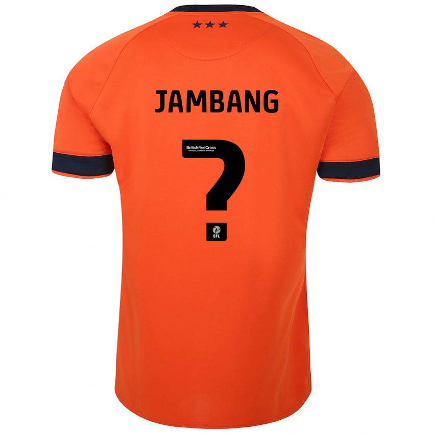 Pánské Ayyuba Jambang #0 Oranžový Daleko Hráčské Dresy 2023/24 Dres