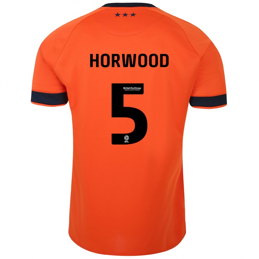 Pánské Bonnie Horwood #5 Oranžový Daleko Hráčské Dresy 2023/24 Dres