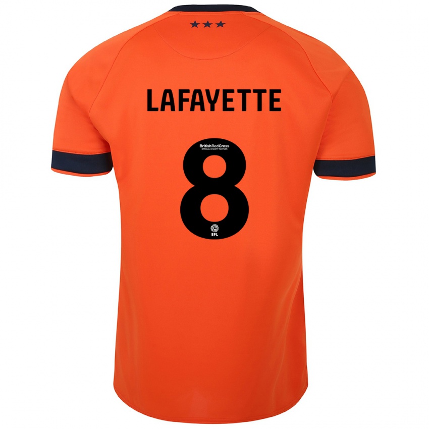 Pánské Abbie Lafayette #8 Oranžový Daleko Hráčské Dresy 2023/24 Dres