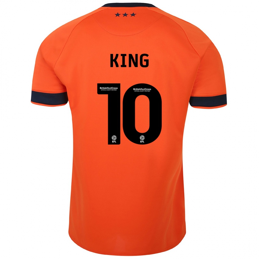 Pánské Eloise King #10 Oranžový Daleko Hráčské Dresy 2023/24 Dres