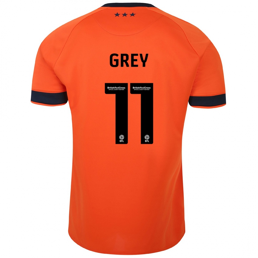 Pánské Anna Grey #11 Oranžový Daleko Hráčské Dresy 2023/24 Dres