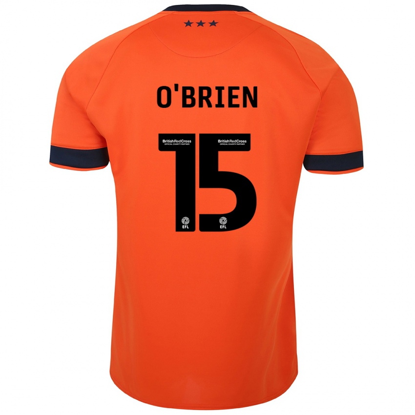 Pánské Lucy O'brien #15 Oranžový Daleko Hráčské Dresy 2023/24 Dres