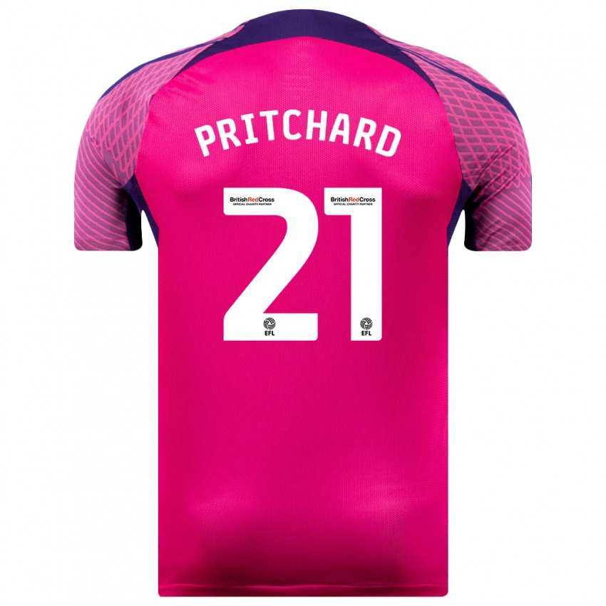 Pánské Alex Pritchard #21 Nachový Daleko Hráčské Dresy 2023/24 Dres