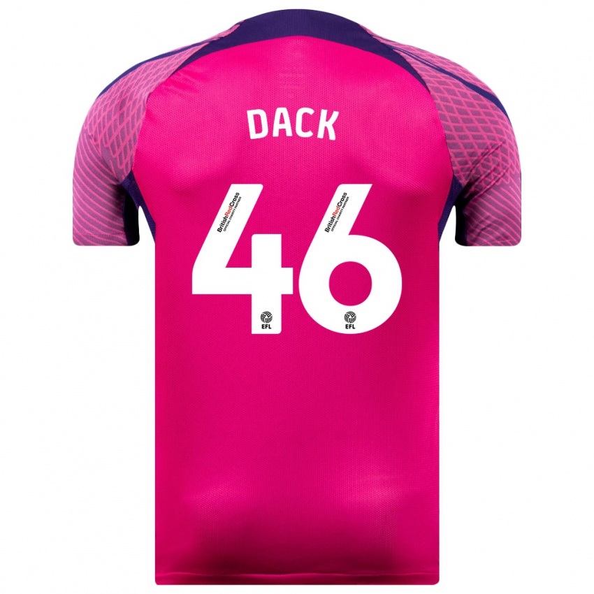 Pánské Bradley Dack #46 Nachový Daleko Hráčské Dresy 2023/24 Dres