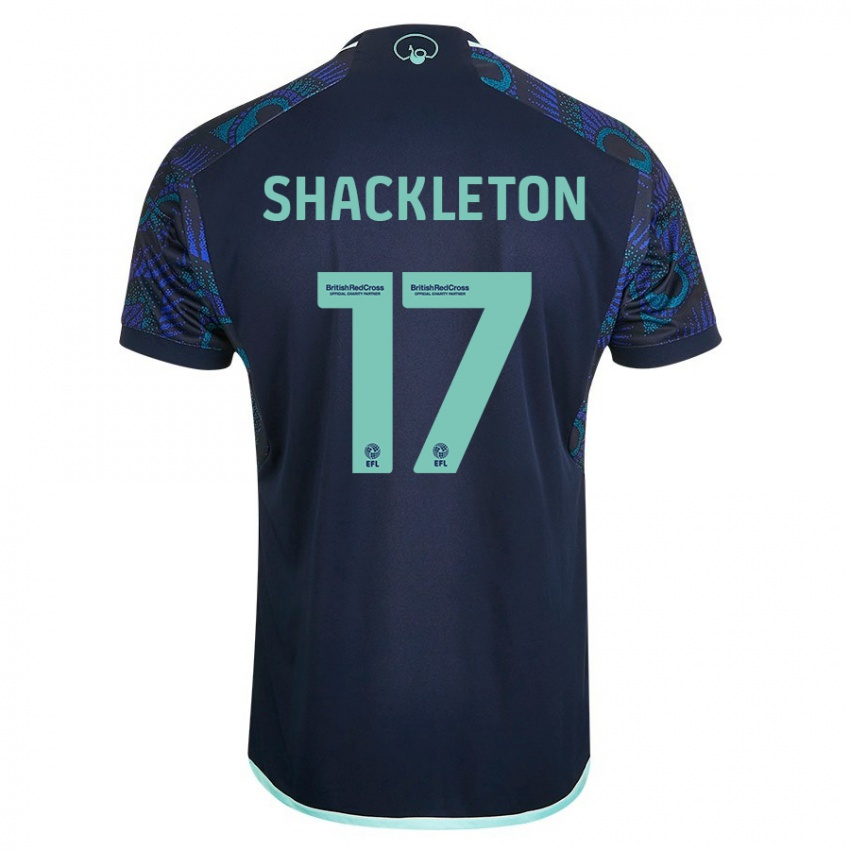 Pánské Jamie Shackleton #17 Modrý Daleko Hráčské Dresy 2023/24 Dres