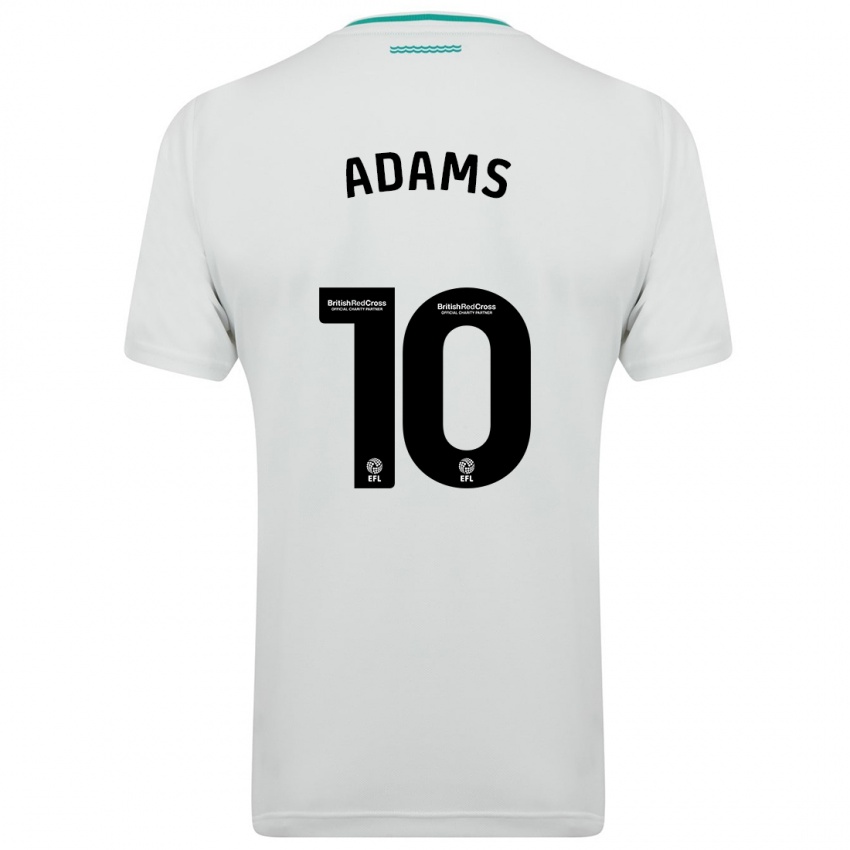 Pánské Che Adams #10 Bílý Daleko Hráčské Dresy 2023/24 Dres