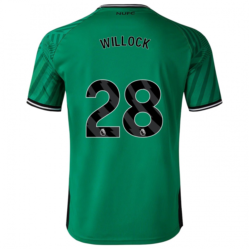 Pánské Joe Willock #28 Zelená Daleko Hráčské Dresy 2023/24 Dres