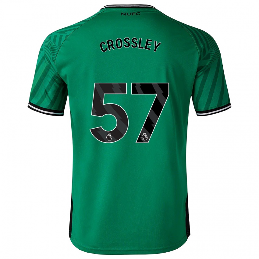 Pánské Kyle Crossley #57 Zelená Daleko Hráčské Dresy 2023/24 Dres