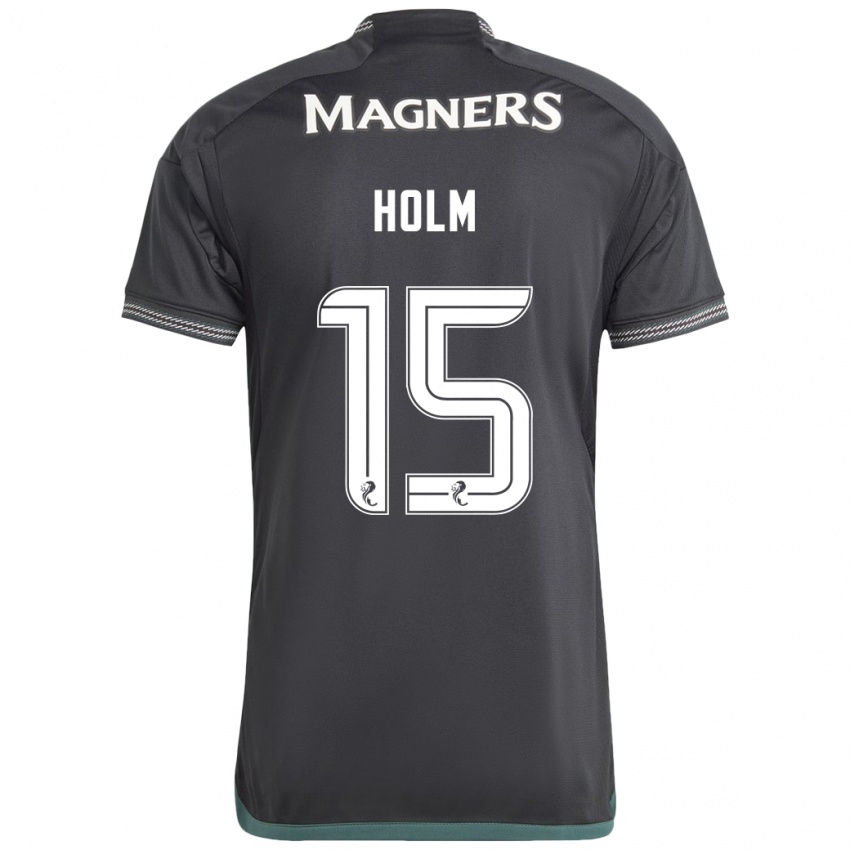 Pánské Odin Thiago Holm #15 Černá Daleko Hráčské Dresy 2023/24 Dres