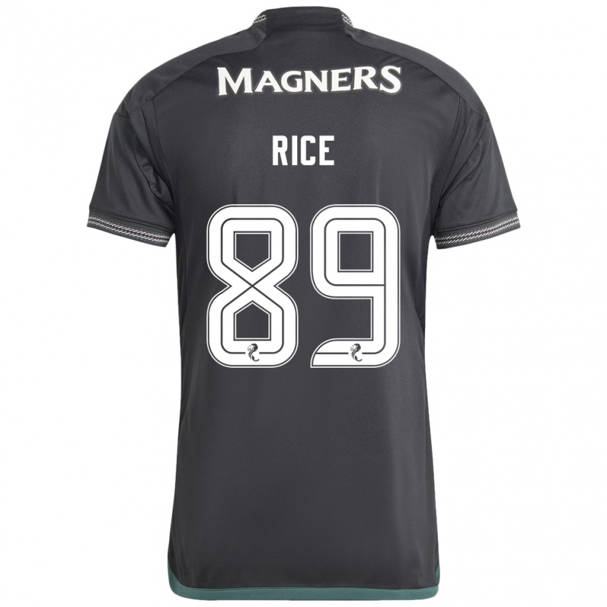 Pánské Aidan Rice #89 Černá Daleko Hráčské Dresy 2023/24 Dres