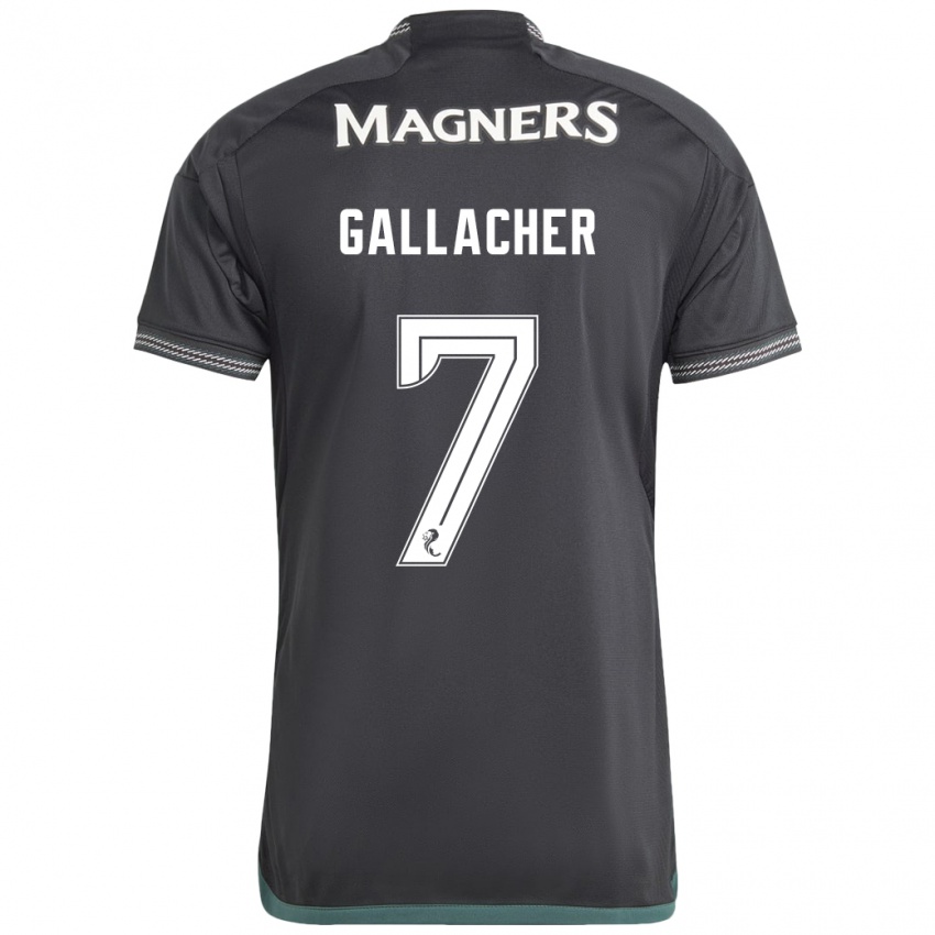 Pánské Amy Gallacher #7 Černá Daleko Hráčské Dresy 2023/24 Dres