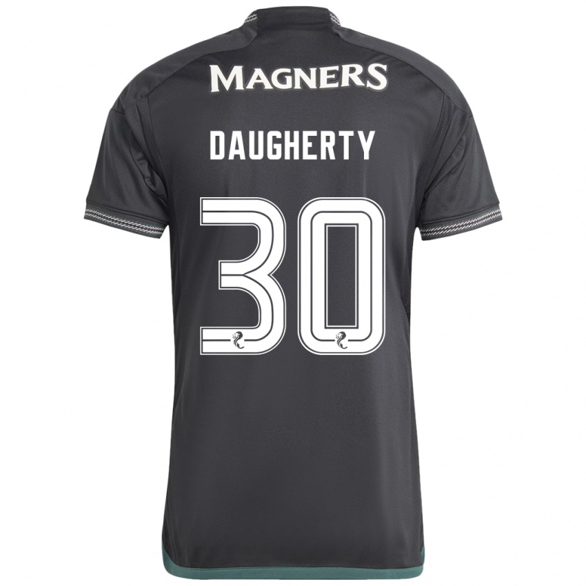 Pánské Kelsey Daugherty #30 Černá Daleko Hráčské Dresy 2023/24 Dres