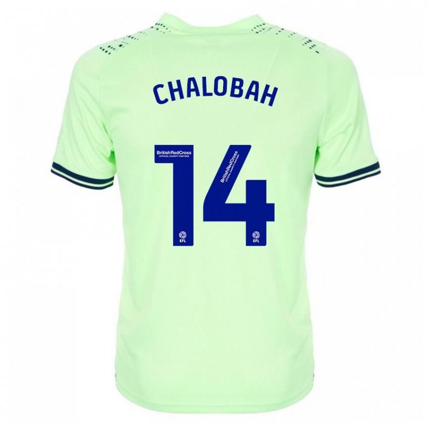 Pánské Nathaniel Chalobah #14 Námořnictvo Daleko Hráčské Dresy 2023/24 Dres