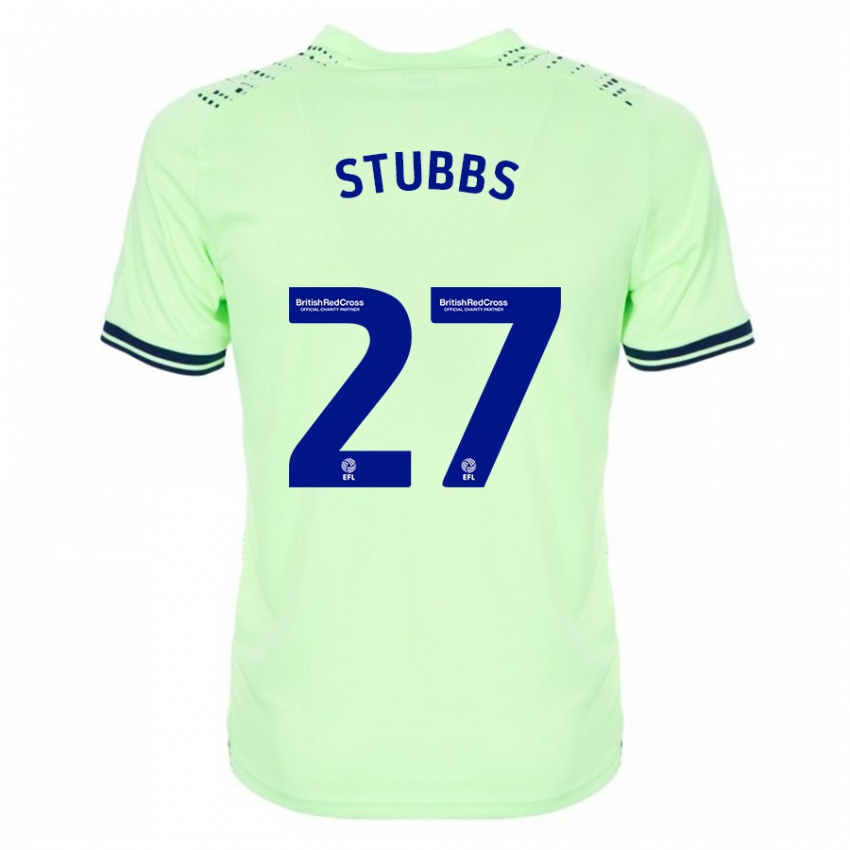 Pánské Olivia Stubbs #27 Námořnictvo Daleko Hráčské Dresy 2023/24 Dres