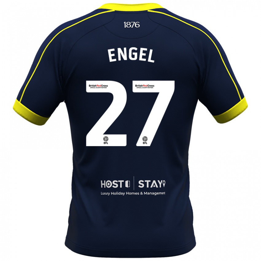 Pánské Lukas Engel #27 Námořnictvo Daleko Hráčské Dresy 2023/24 Dres