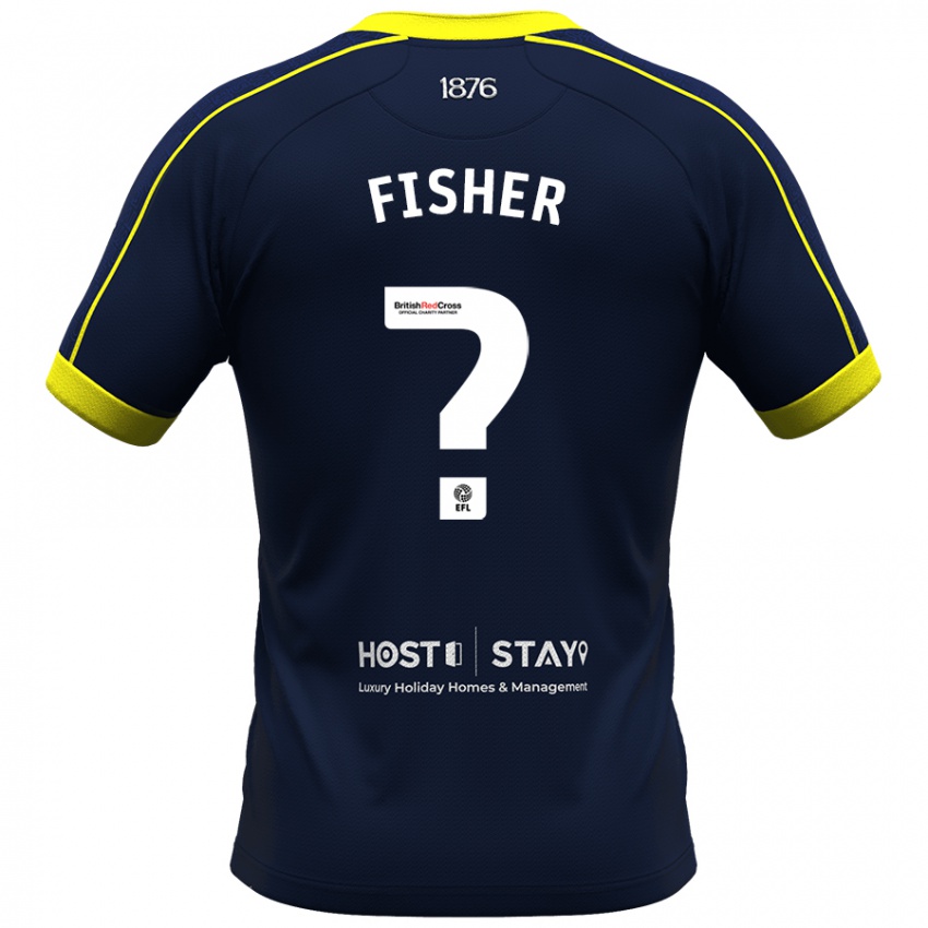 Pánské Nathan Fisher #0 Námořnictvo Daleko Hráčské Dresy 2023/24 Dres