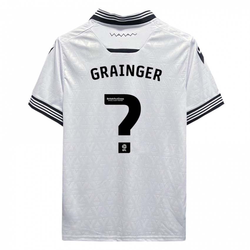 Pánské William Grainger #0 Bílý Daleko Hráčské Dresy 2023/24 Dres