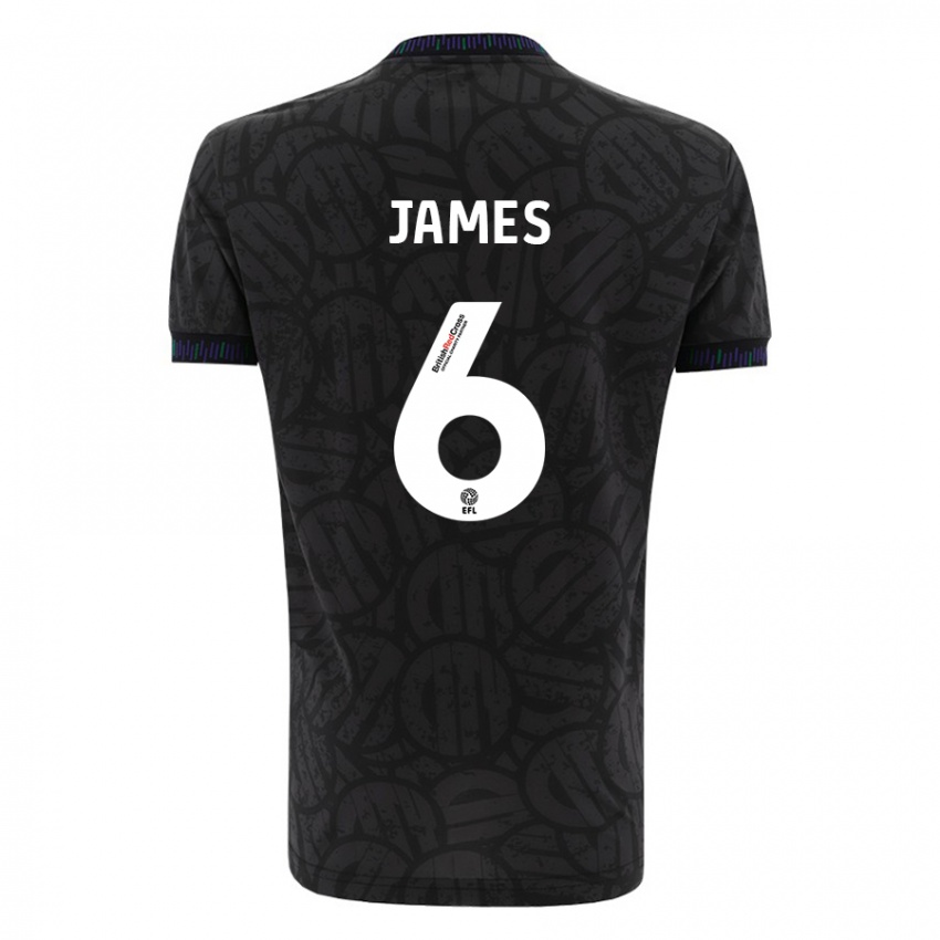 Pánské Matty James #6 Černá Daleko Hráčské Dresy 2023/24 Dres