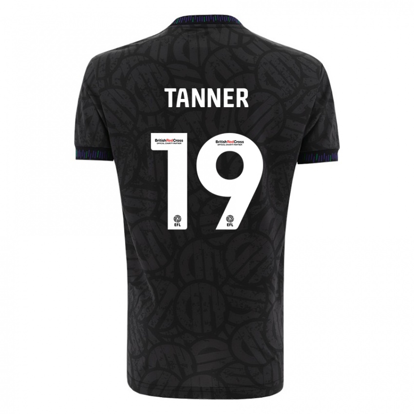 Pánské George Tanner #19 Černá Daleko Hráčské Dresy 2023/24 Dres