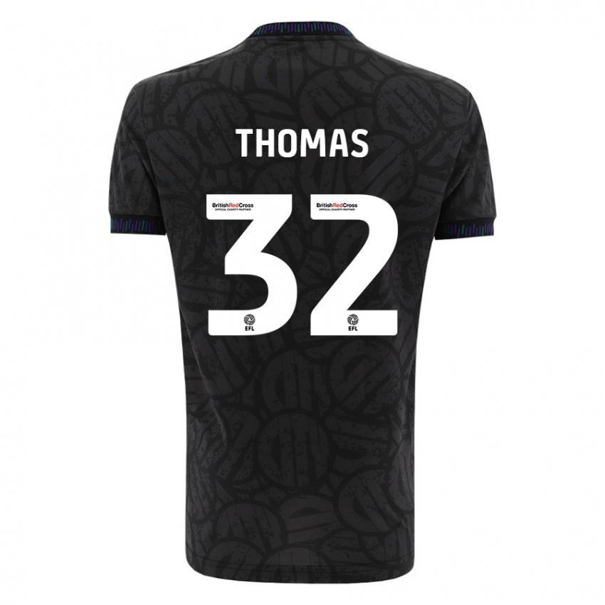 Pánské Lewis Thomas #32 Černá Daleko Hráčské Dresy 2023/24 Dres