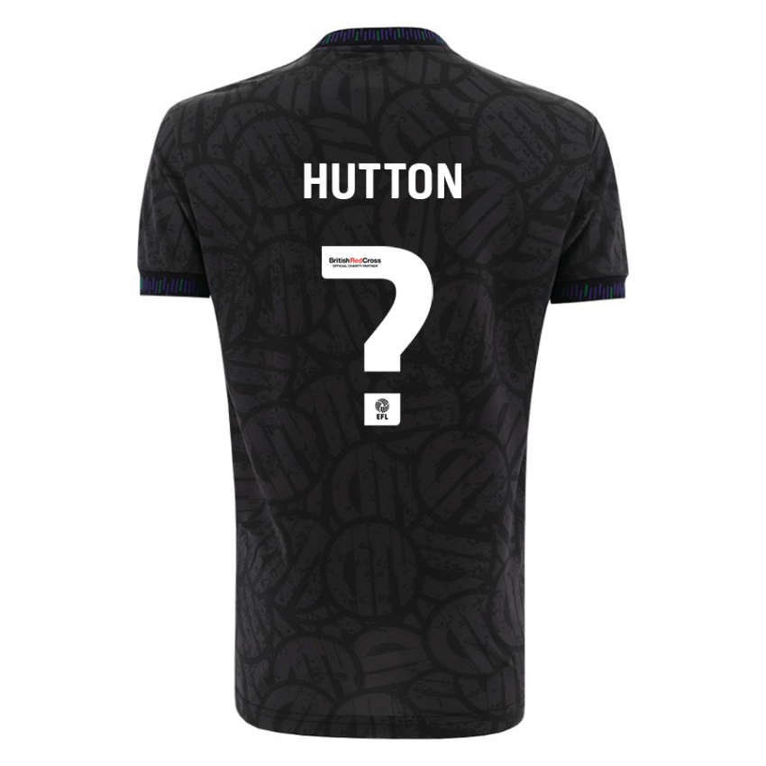 Pánské Callum Hutton #0 Černá Daleko Hráčské Dresy 2023/24 Dres