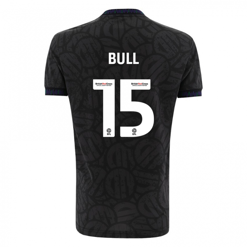 Pánské Jasmine Bull #15 Černá Daleko Hráčské Dresy 2023/24 Dres