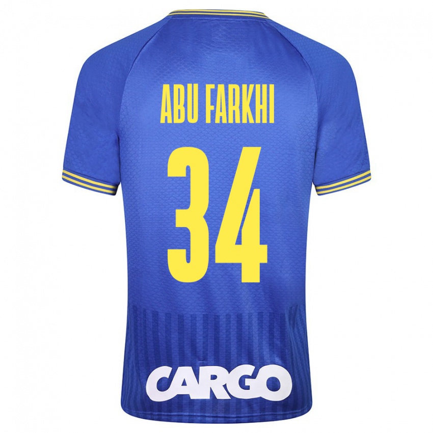 Pánské Sayed Abu Farkhi #34 Modrý Daleko Hráčské Dresy 2023/24 Dres