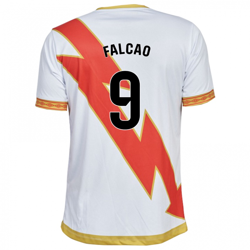 Dámské Radamel Falcao #9 Bílý Domů Hráčské Dresy 2023/24 Dres