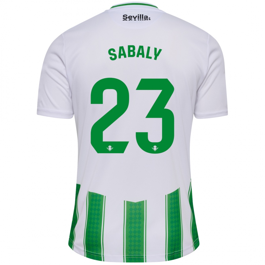 Dámské Youssouf Sabaly #23 Bílý Domů Hráčské Dresy 2023/24 Dres