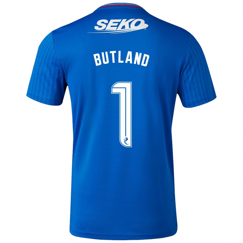 Dámské Jack Butland #1 Modrý Domů Hráčské Dresy 2023/24 Dres