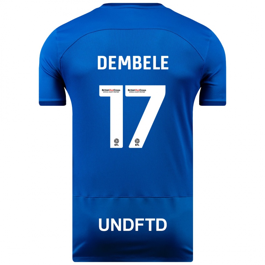 Dámské Siriki Dembélé #17 Modrý Domů Hráčské Dresy 2023/24 Dres