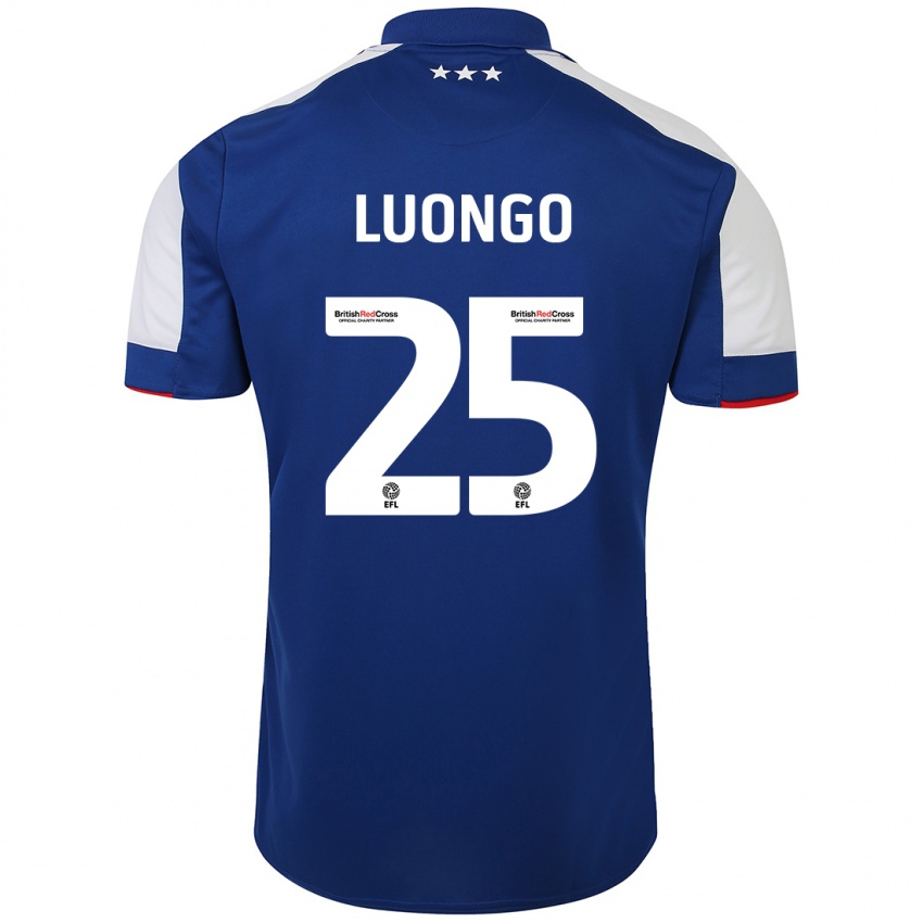 Dámské Massimo Luongo #25 Modrý Domů Hráčské Dresy 2023/24 Dres