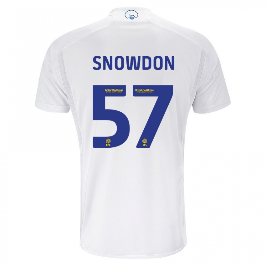 Dámské Joe Snowdon #57 Bílý Domů Hráčské Dresy 2023/24 Dres