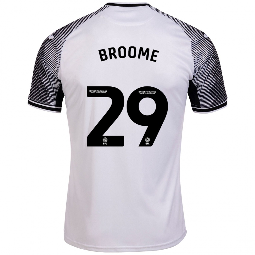 Dámské Nathan Broome #29 Bílý Domů Hráčské Dresy 2023/24 Dres