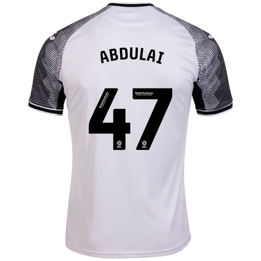 Dámské Azeem Abdulai #47 Bílý Domů Hráčské Dresy 2023/24 Dres