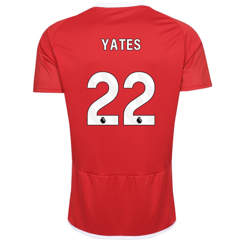 Dámské Ryan Yates #22 Červené Domů Hráčské Dresy 2023/24 Dres