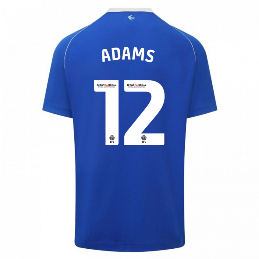 Dámské Kelly Adams #12 Modrý Domů Hráčské Dresy 2023/24 Dres