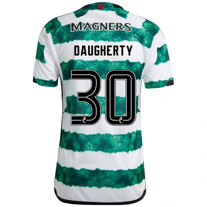 Dámské Kelsey Daugherty #30 Zelená Domů Hráčské Dresy 2023/24 Dres