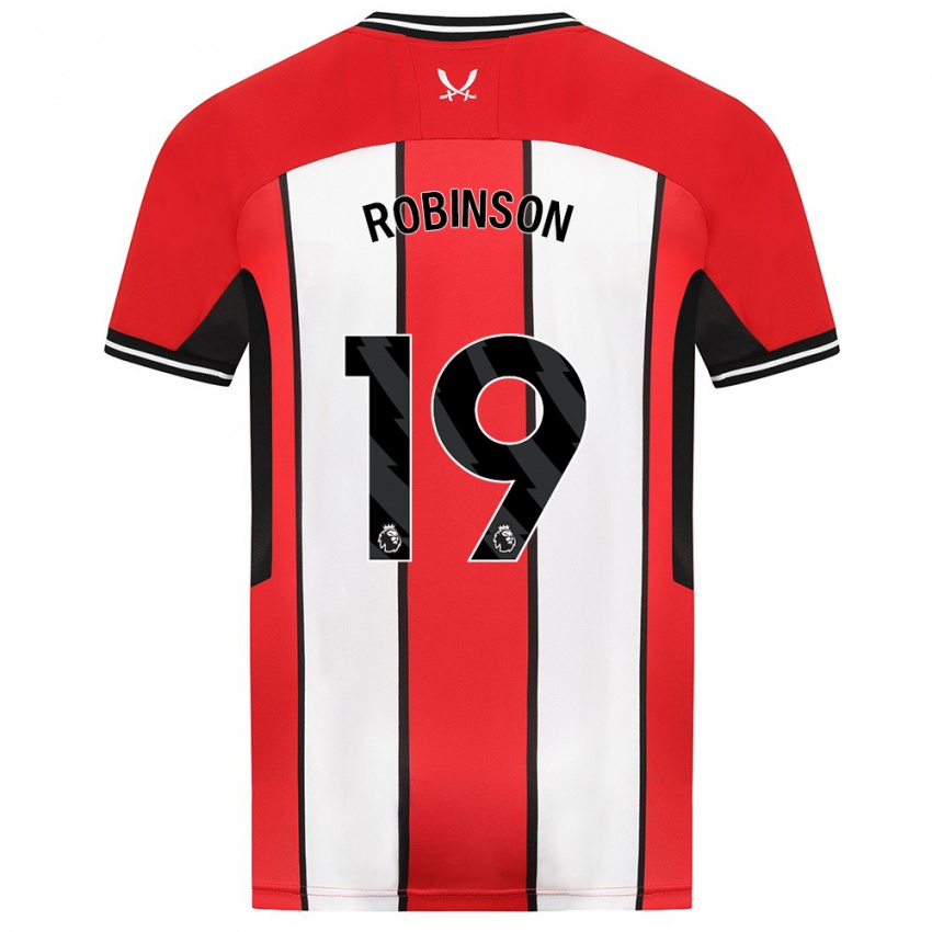 Dámské Jack Robinson #19 Červené Domů Hráčské Dresy 2023/24 Dres