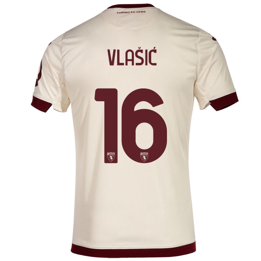 Dámské Nikola Vlašić #16 Šampaňské Daleko Hráčské Dresy 2023/24 Dres