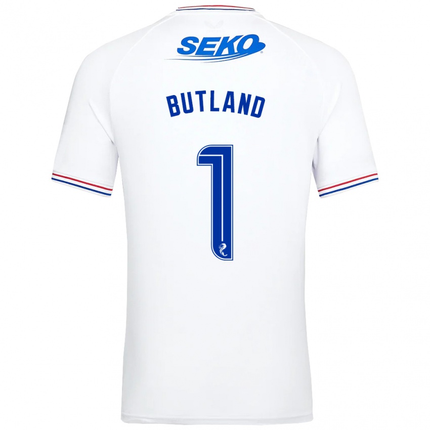 Dámské Jack Butland #1 Bílý Daleko Hráčské Dresy 2023/24 Dres