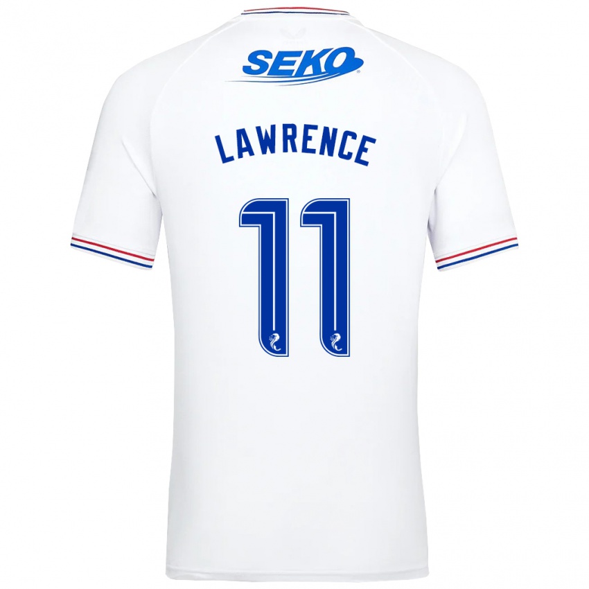 Dámské Tom Lawrence #11 Bílý Daleko Hráčské Dresy 2023/24 Dres