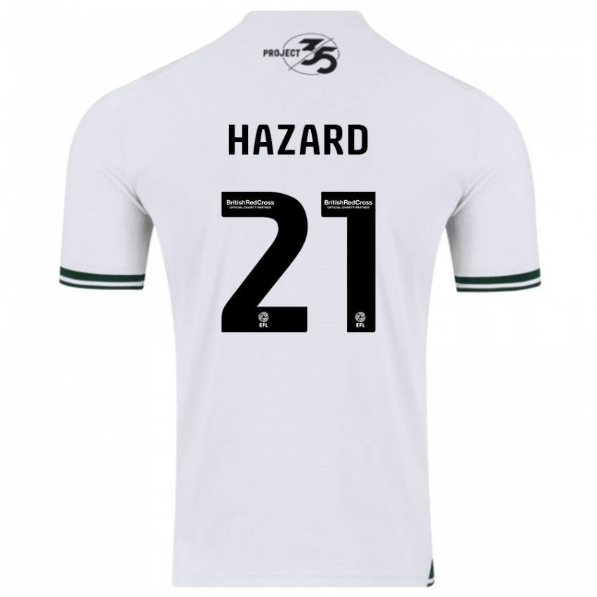 Dámské Conor Hazard #21 Bílý Daleko Hráčské Dresy 2023/24 Dres