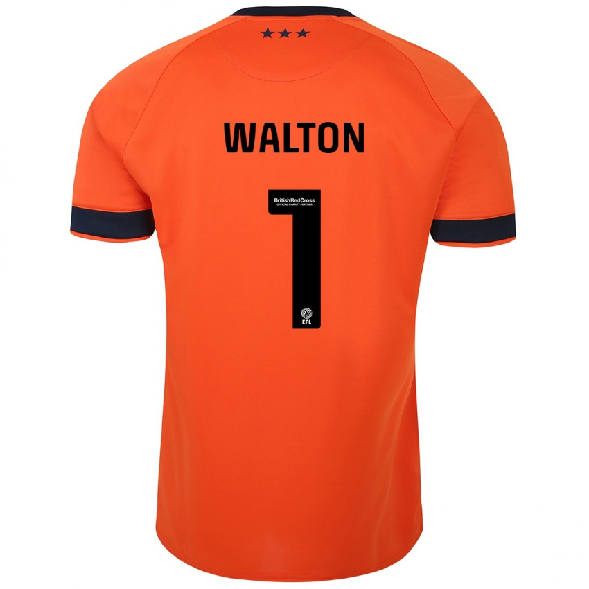 Dámské Christian Walton #1 Oranžový Daleko Hráčské Dresy 2023/24 Dres